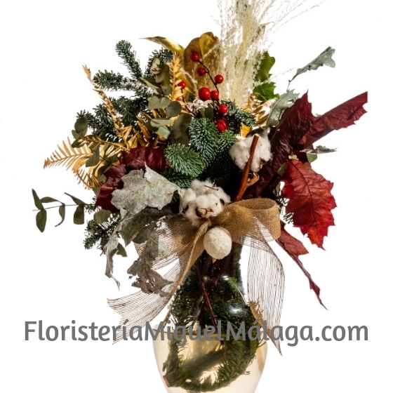 Ramo de decoración navidad