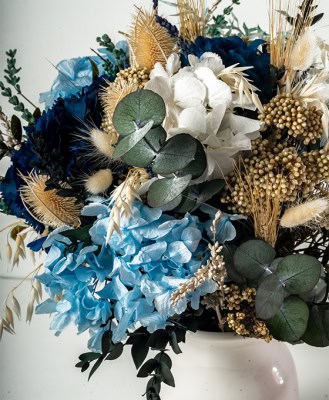 Ramos de flores preservadas en Málaga