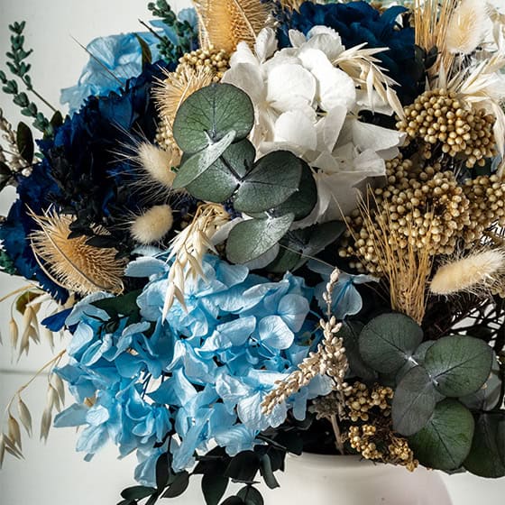 Ramos de flores preservadas en Málaga