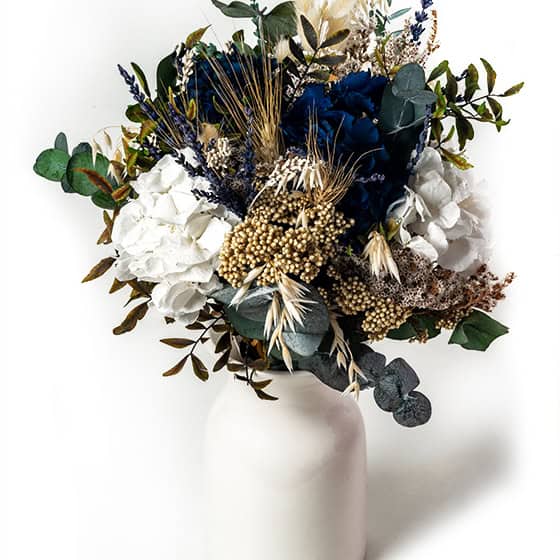 Ramo de flores preservadas para regalar