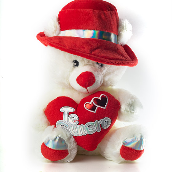 Peluche Oso Gorrito Corazón